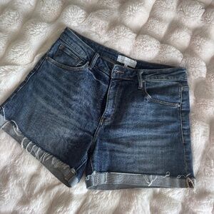 Risen brand denim shorts